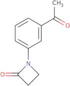 1-(3-Acetylphenyl)azetidin-2-one