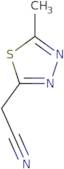 2-(5-Methyl-1,3,4-thiadiazol-2-yl)acetonitrile