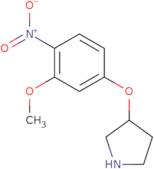 3-(3-Methoxy-4-nitrophenoxy)pyrrolidine