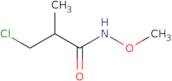 3-Chloro-N-methoxy-2-methylpropanamide