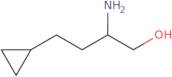 2-Amino-4-cyclopropylbutan-1-ol