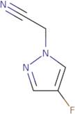 2-(4-Fluoro-1H-pyrazol-1-yl)acetonitrile