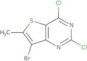 7-Bromo-2,4-dichloro-6-methylthieno[3,2-d]pyrimidine