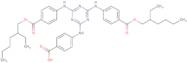 4-(4,6-Bis(4-((2-ethylhexyloxy)carbonyl)phenylamino)-1,3,5-triazin-2-ylamino)benzoic acid