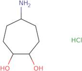 rac(1R,2S)-5-Aminocycloheptane-1,2-diol hydrochloride