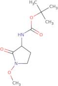 tert-Butyl N-(1-methoxy-2-oxopyrrolidin-3-yl)carbamate