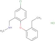 {[5-Chloro-2-(2-ethylphenoxy)phenyl]methyl}(methyl)amine hydrochloride