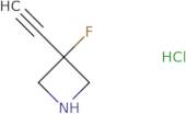 3-Ethynyl-3-fluoroazetidine hydrochloride