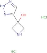 3-(1H-1,2,3-Triazol-5-yl)azetidin-3-ol dihydrochloride