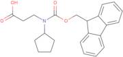 3-{Cyclopentyl[(9H-fluoren-9-ylmethoxy)carbonyl]amino}propanoic acid