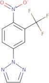 2-[4-Nitro-3-(trifluoromethyl)phenyl]-2H-1,2,3-triazole