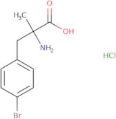 2-Amino-3-(4-bromophenyl)-2-methylpropanoic acid hydrochloride