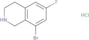 8-Bromo-6-fluoro-1,2,3,4-tetrahydroisoquinoline hydrochloride