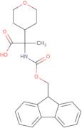 2-({[(9H-Fluoren-9-yl)methoxy]carbonyl}amino)-2-(oxan-4-yl)propanoic acid