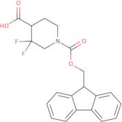 1-{[(9H-Fluoren-9-yl)methoxy]carbonyl}-3,3-difluoropiperidine-4-carboxylic acid