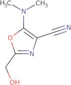 5-(Dimethylamino)-2-(hydroxymethyl)-1,3-oxazole-4-carbonitrile