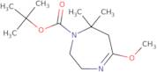 tert-Butyl 5-methoxy-7,7-dimethyl-2,3,6,7-tetrahydro-1H-1,4-diazepine-1-carboxylate