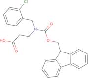 3-{[(2-Chlorophenyl)methyl][(9H-fluoren-9-ylmethoxy)carbonyl]amino}propanoic acid