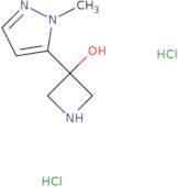 3-(1-Methyl-1H-pyrazol-5-yl)azetidin-3-ol dihydrochloride