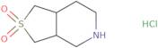 Octahydro-thieno[3,​4-​c]​pyridine 2,​2-​dioxide hydrochloride