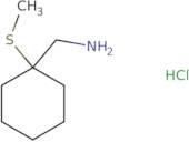 [1-(Methylsulfanyl)cyclohexyl]methanamine hydrochloride