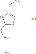 (4-Ethyl-1H-imidazol-2-yl)methanamine dihydrochloride