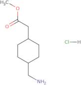 Methyl 2-[4-(aminomethyl)cyclohexyl]acetate hydrochloride