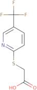 2-{[5-(Trifluoromethyl)pyridin-2-yl]sulfanyl}acetic acid