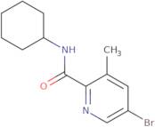 5-Bromo-N-cyclohexyl-3-methylpyridine-2-carboxamide