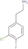 2-(3-Chloro-4-fluorophenyl)ethylamine