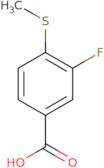 3-Fluoro-4-(methylthio)benzoic acid