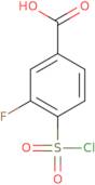 4-(chlorosulfonyl)-3-fluorobenzoic acid