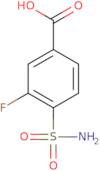 3-Fluoro-4-sulphamoylbenzoic acid