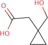 2-(1-(Hydroxymethyl)cyclopropyl)acetic acid