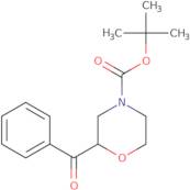 (2R)-2-Benzoyl-4-morpholinecarboxylic acid 1,1-dimethylethyl ester