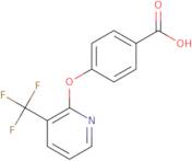 4-{[3-(Trifluoromethyl)pyridin-2-yl]oxy}benzoic acid