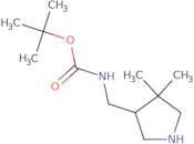 tert-butyl N-[(4,4-dimethylpyrrolidin-3-yl)methyl]carbamate