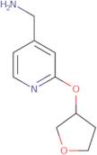 [2-(Oxolan-3-yloxy)pyridin-4-yl]methanamine