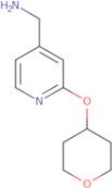 [2-(Oxan-4-yloxy)pyridin-4-yl]methanamine