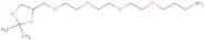 15,16-o-(Isopropylidene)-4,7,10,13-tetraoxahexadecylamine