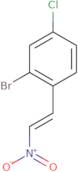 2-bromo-4-chloro-1-[(1E)-2-nitroethenyl]benzene