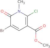 Methyl 5-bromo-2-chloro-1-methyl-6-oxo-1,6-dihydropyridine-3-carboxylate