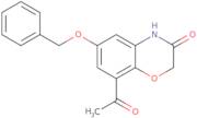 8-Acetyl-6-(benzyloxy)-2H-benzo[b][1,4]oxazin-3(4H)-one