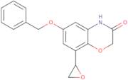 (R)-6-Benzyloxy-8-(oxiran-2-yl)-4H-benzo[1,4]oxazin-3-one