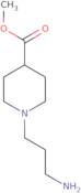 Methyl 1-(3-aminopropyl)piperidine-4-carboxylate