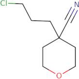 4-(3-Chloropropyl)oxane-4-carbonitrile