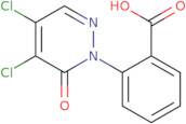 2-(4,5-dichloro-6-oxo-1,6-dihydropyridazin-1-yl)benzoic acid