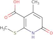 4-Methyl-2-(methylsulfanyl)-6-oxo-1,6-dihydropyridine-3-carboxylic acid