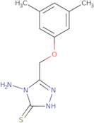 4-Amino-5-(3,5-dimethylphenoxymethyl)-4H-1,2,4-triazole-3-thiol