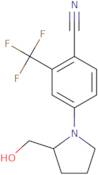 (R)-4-(2-Hydroxymethylpyrrolidin-1-yl)-2-trifluoromethylbenzonitrile